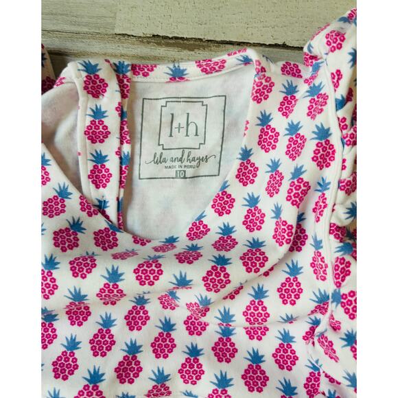 Lila and Hayes Pineapple Dress - Size 10 - Excellent Condition - Picture 2 of 2